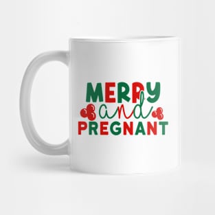 Merry and Pregnant Mug